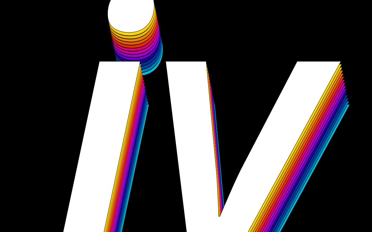 Rainbow text preview